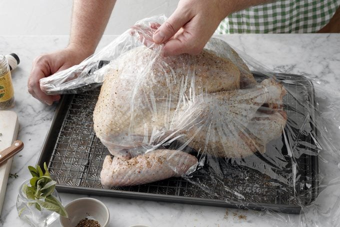 how to dry brine a turkey step 3