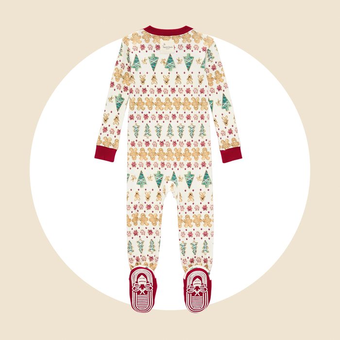 Gingerbread Fair Isle Matching Pajamas