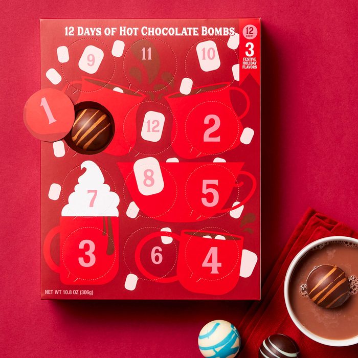 Hickory Farms 12 Days Of Hot Cocoa Bombs Advent Calendar