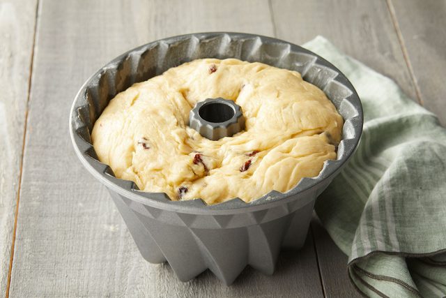 Risen Dough in the Pan