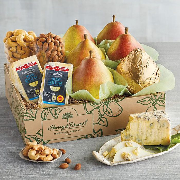 Pears And Stilton Cheese Gift Box