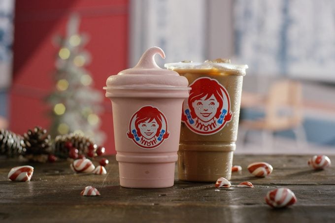 Peppermint Frosty And Fccb Courtesy Wendys