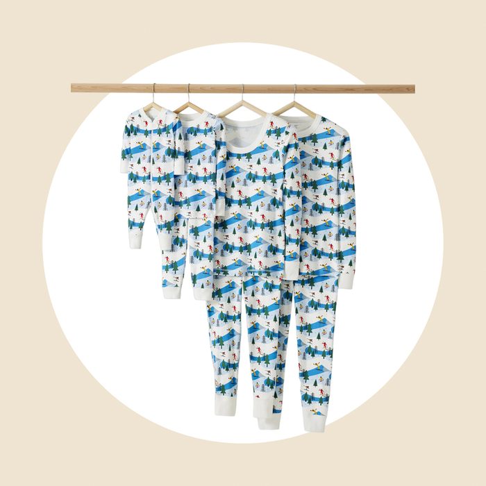 Ski Slope Matching Pajamas