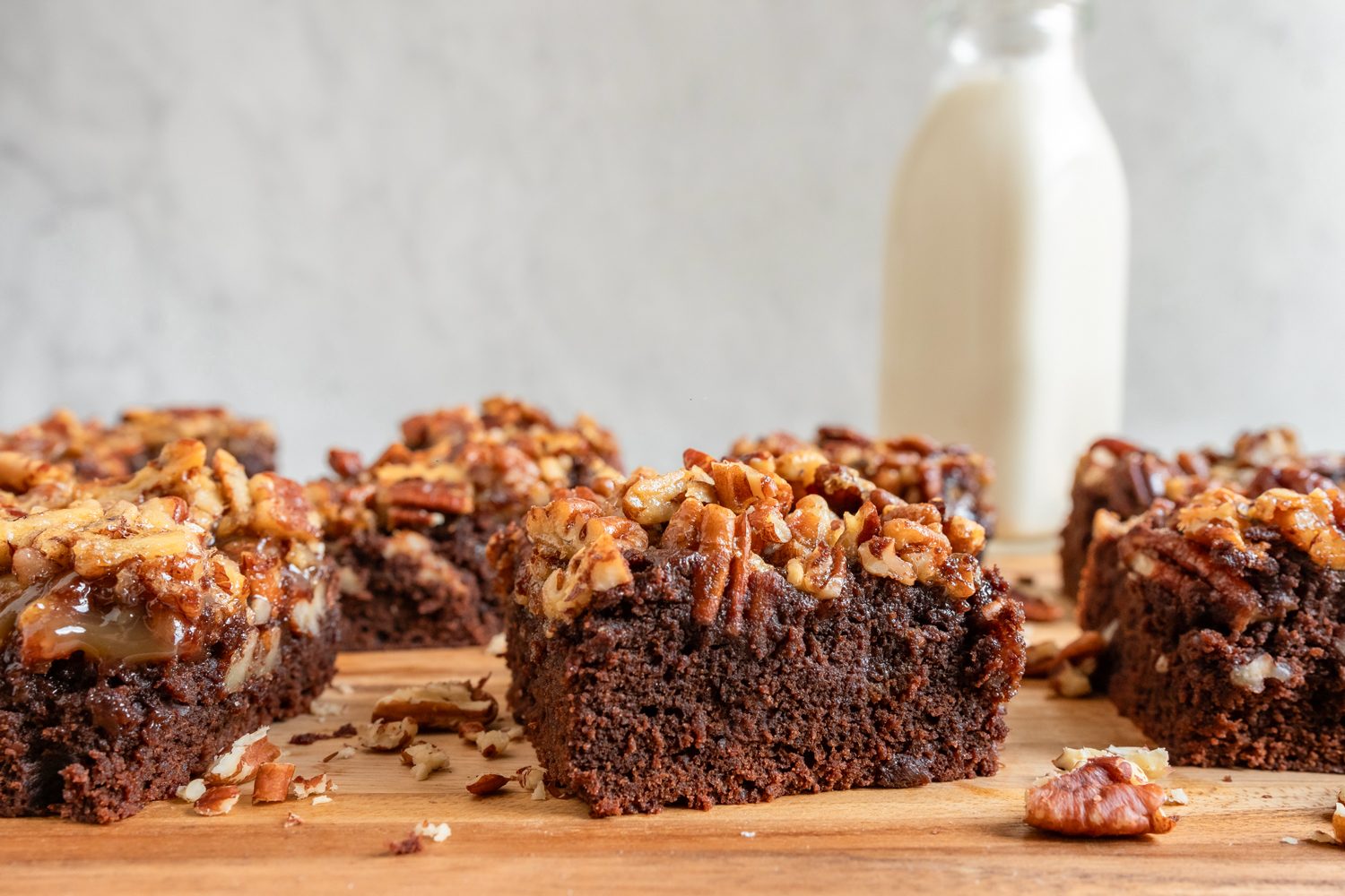Styled Pecan Pie Brownies Molly Allen For Toh