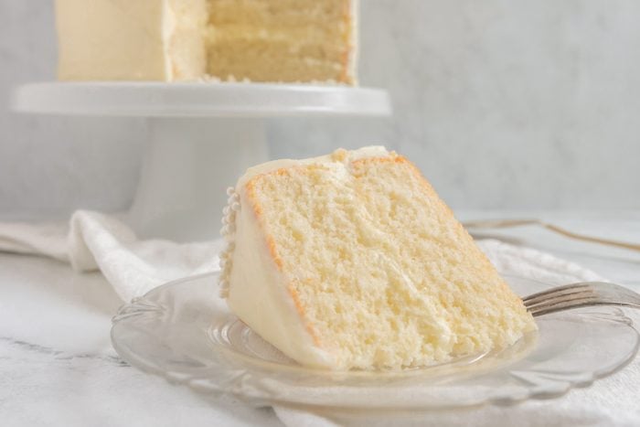 Styled White Velvet Cake Molly Allen For Toh