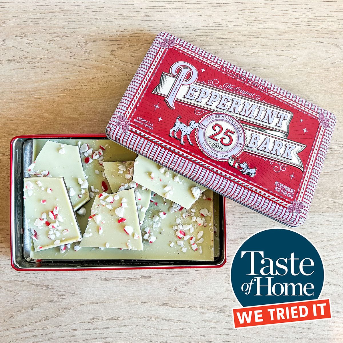 TOH We Tried It Williams Sonoma Peppermint Bark