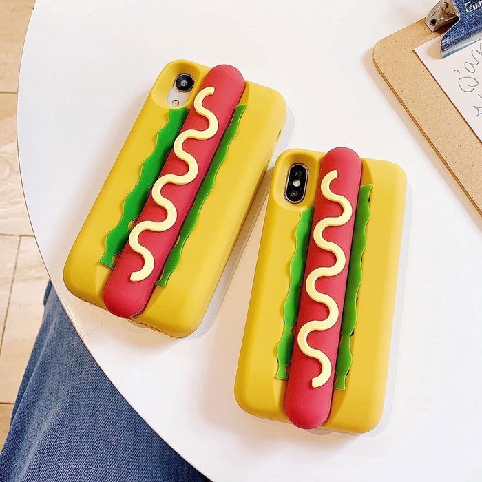 Yakvook Kawaii Phone Hot Dog Phone Case