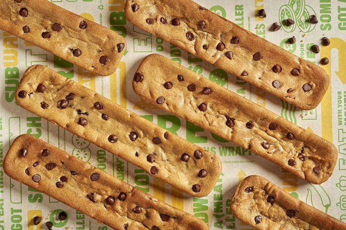 Subway footlong Cookies