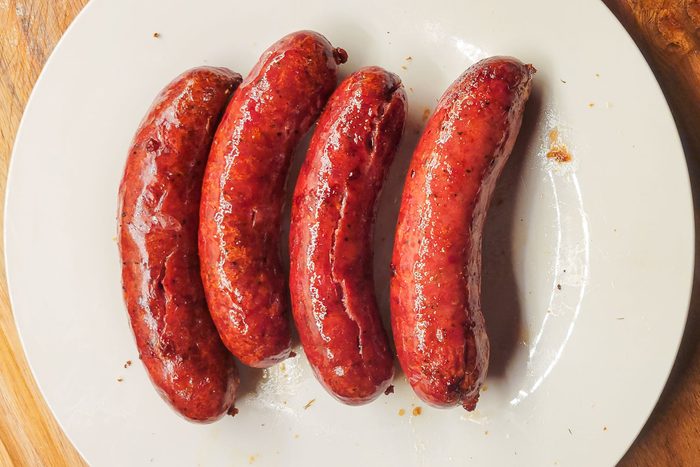 Spicy Beef Sausages, Snake River Farms