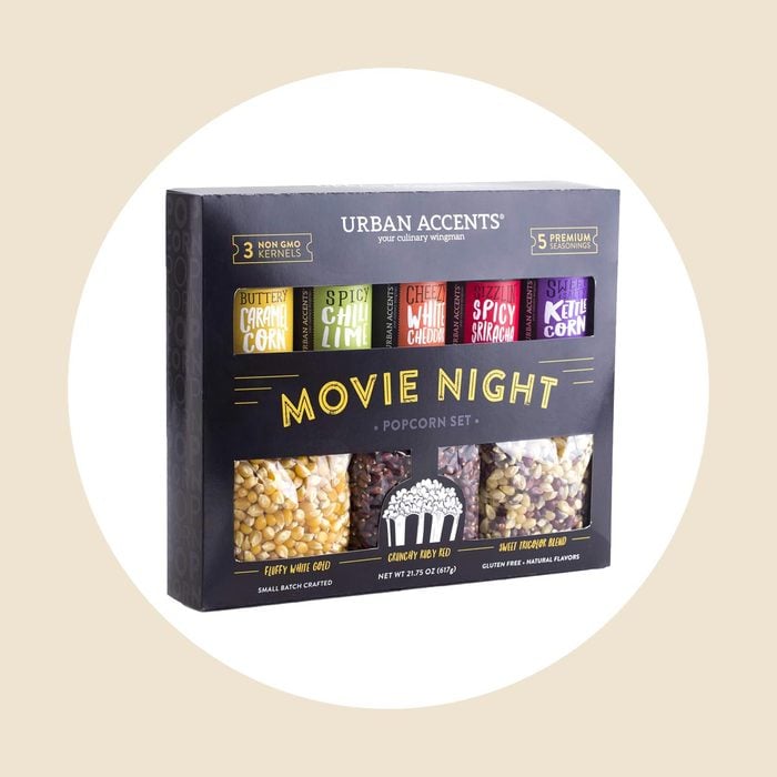 Urban Accents Movie Night Popcorn Kernels And Popcorn Seasoning Variety Pack