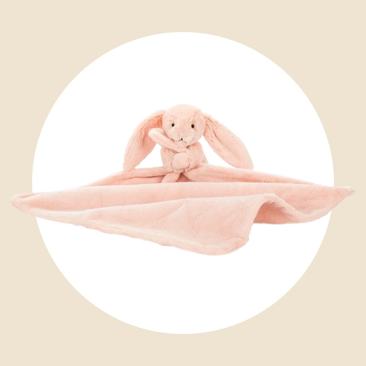 Blush Bunny Soother Blanket