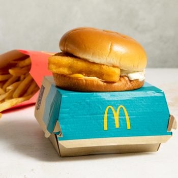 Filet-o-Fish on McDonalds box