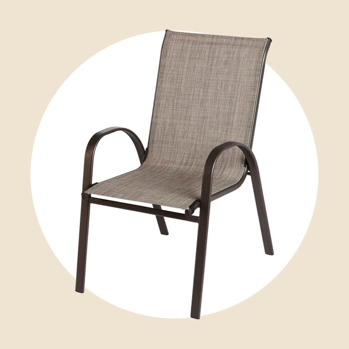 Hampton Bay Stackable Steel Sling Patio Dining Chair