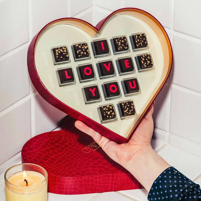 I Love You Valentine's Chocolate Heart Gift Box 