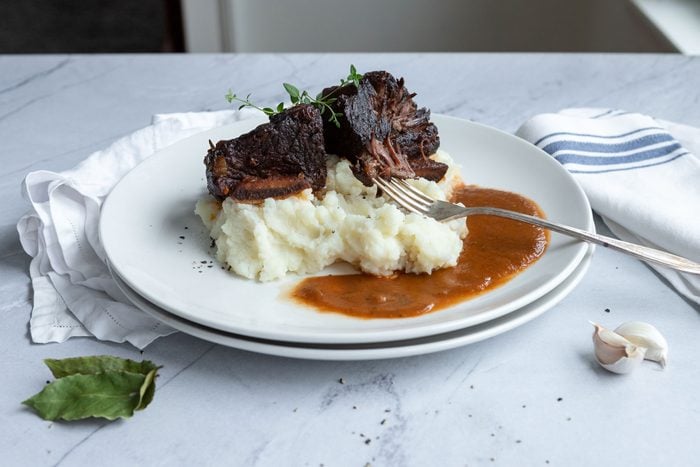 Marry Me Short Ribs served on plate