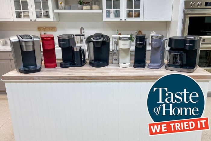 Toh We Tried It Keurig Coffee Makers on Kitchen Top