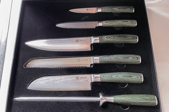 Hexclad Knives set