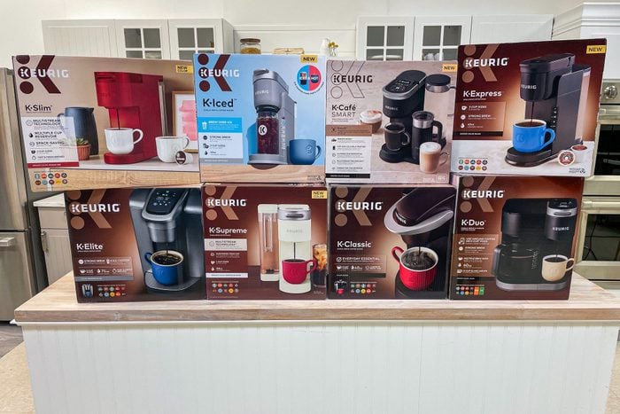 Toh We Tried It Keurig Coffee Makers on Kitchen Top
