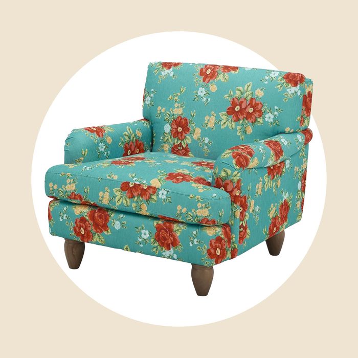 The Pioneer Woman Vintage Floral Low Back Fabric Accent Chair