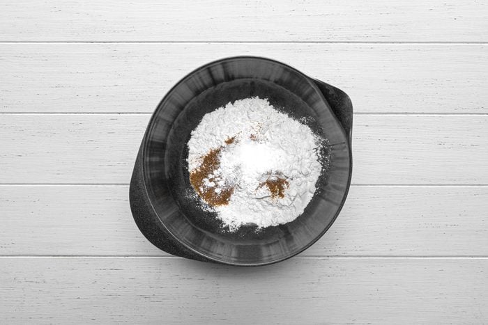 Whisk together the flour, coconut sugar, baking powder, baking soda and salt