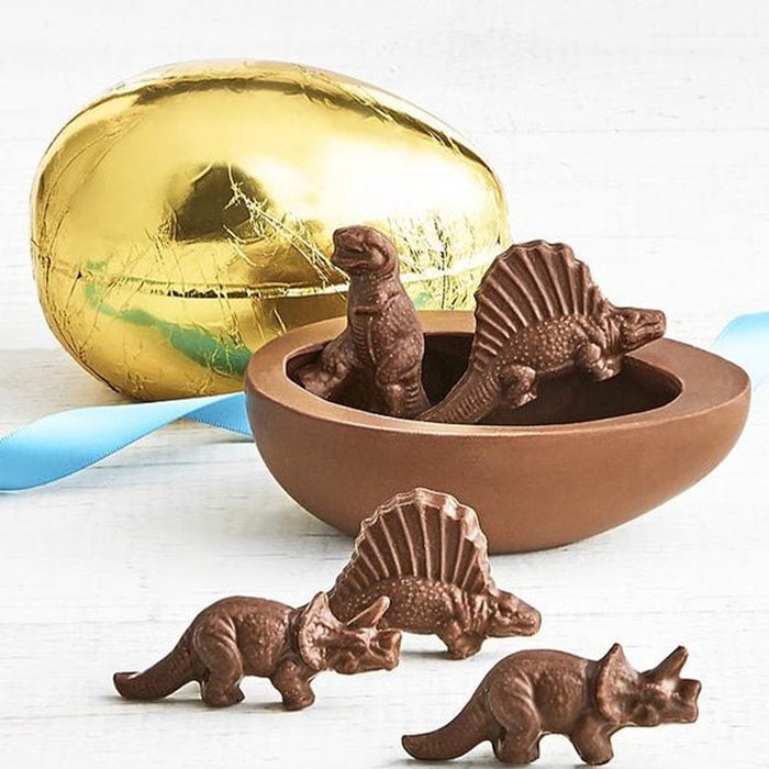 Art Coco Foil Wrapped Chocolate Egg With Dinosaurs Ecomm Via 1800baskets.com