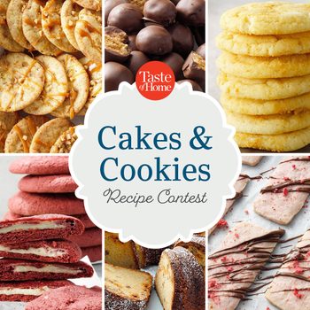 Cakes & And Cookies Contest Winners Grid of Recipes