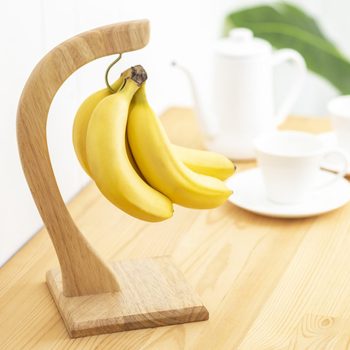 Wooden banana hanger