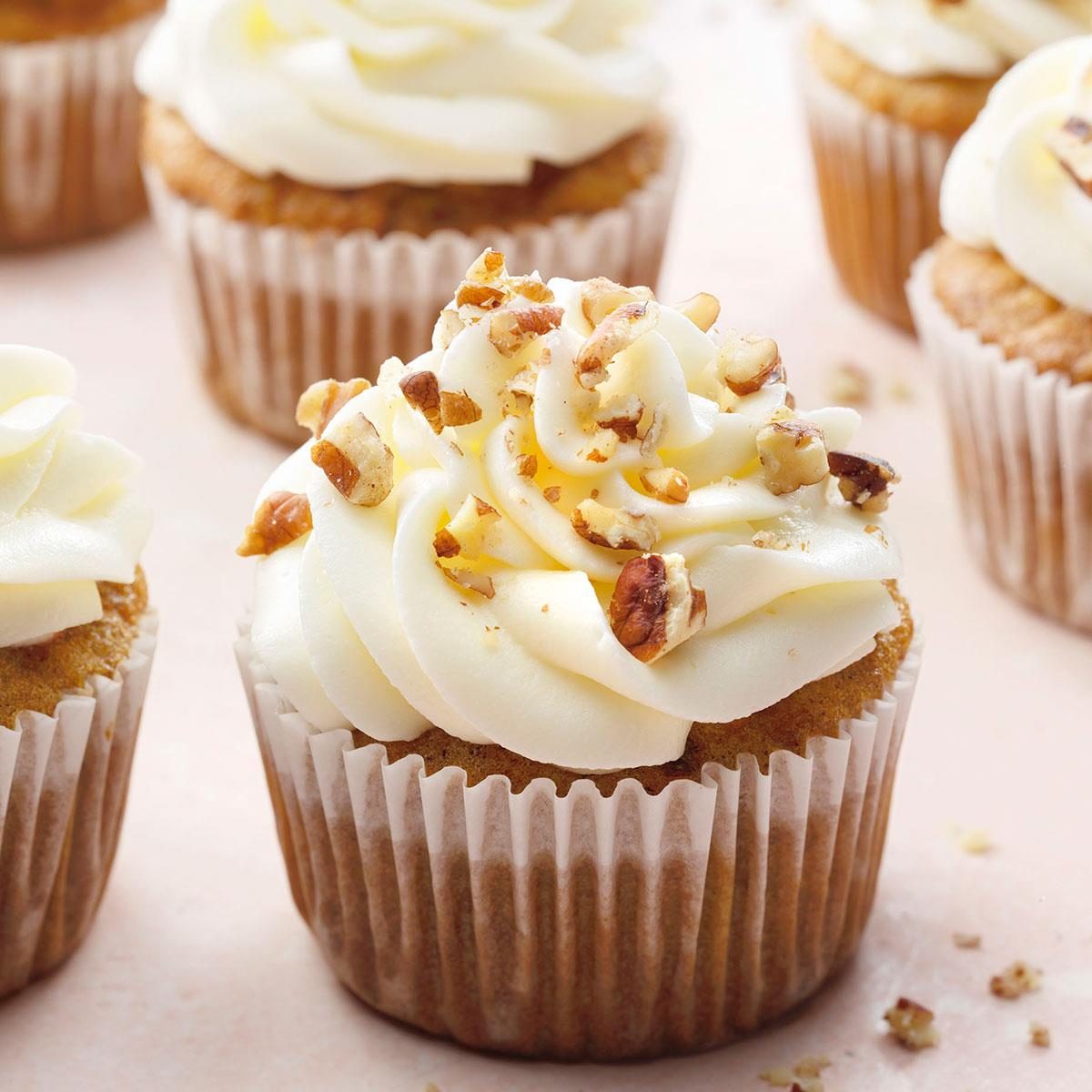 Gluten Free Carrot Cupcakes With Cream Cheese Frosting Exps Rc23 273371 Dr 08 22 2b