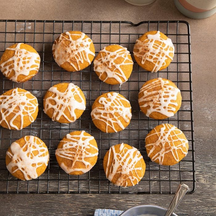 Gluten-Free Pumpkin Cookies with Cream Cheese Frosting