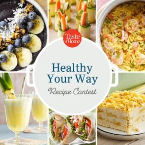 Healthy Your Way Winners Recipes Grid