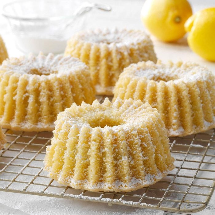 Mini Gluten-Free Lemon Cakes