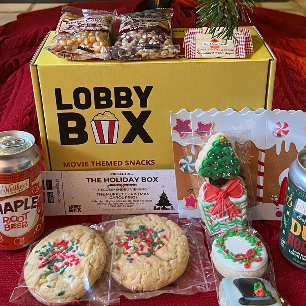 Lobby Box's Movie Night Themed Snack Boxes 