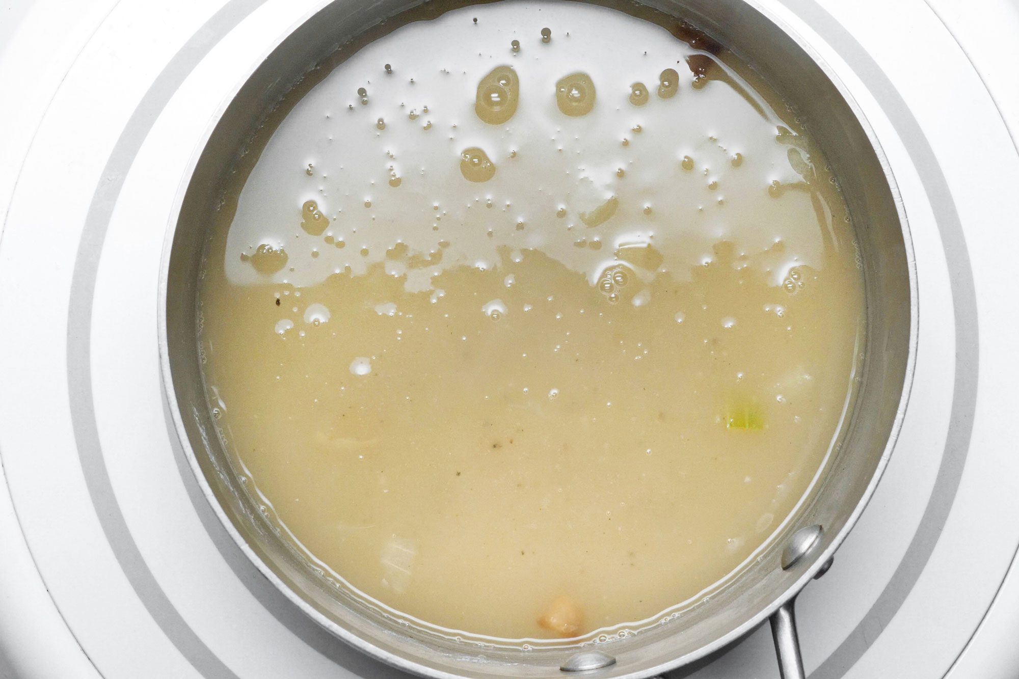Make the gravy in a small saucepan