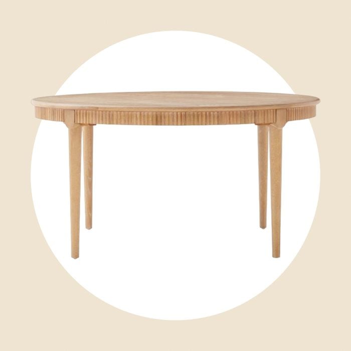 Providence Round Cerused Oak Dining Table