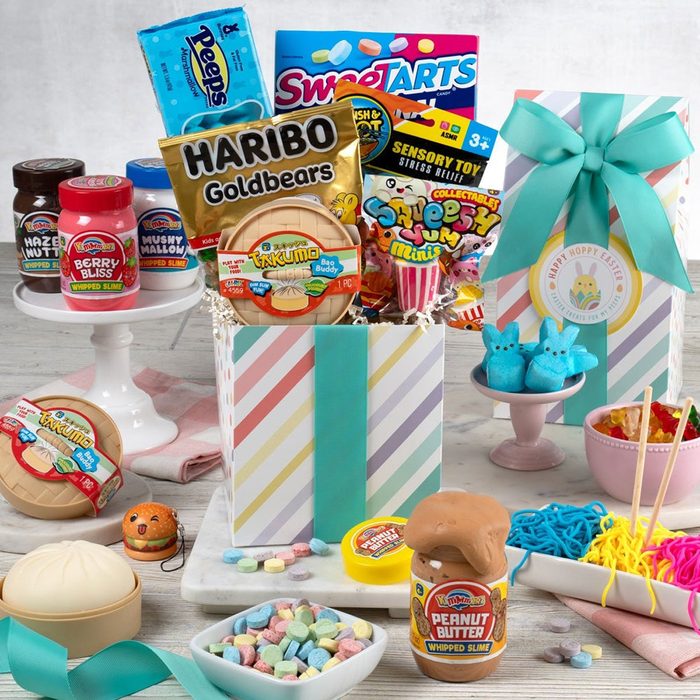 Toys and Candy Easter Basket