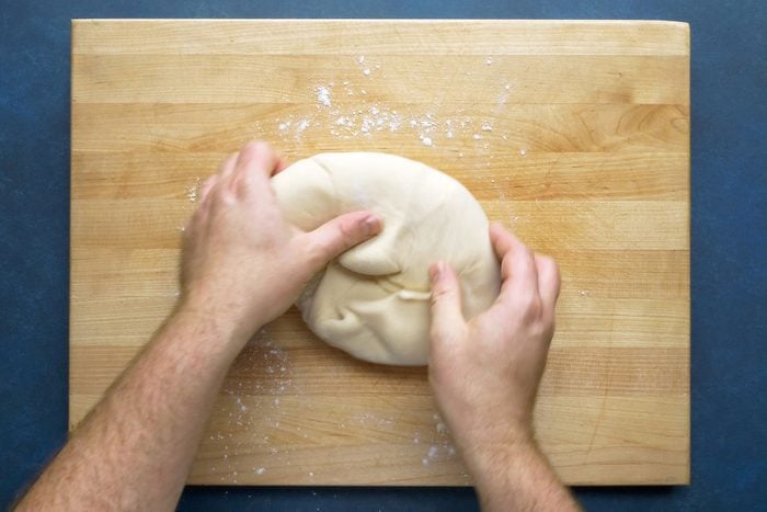 Punch down the dough