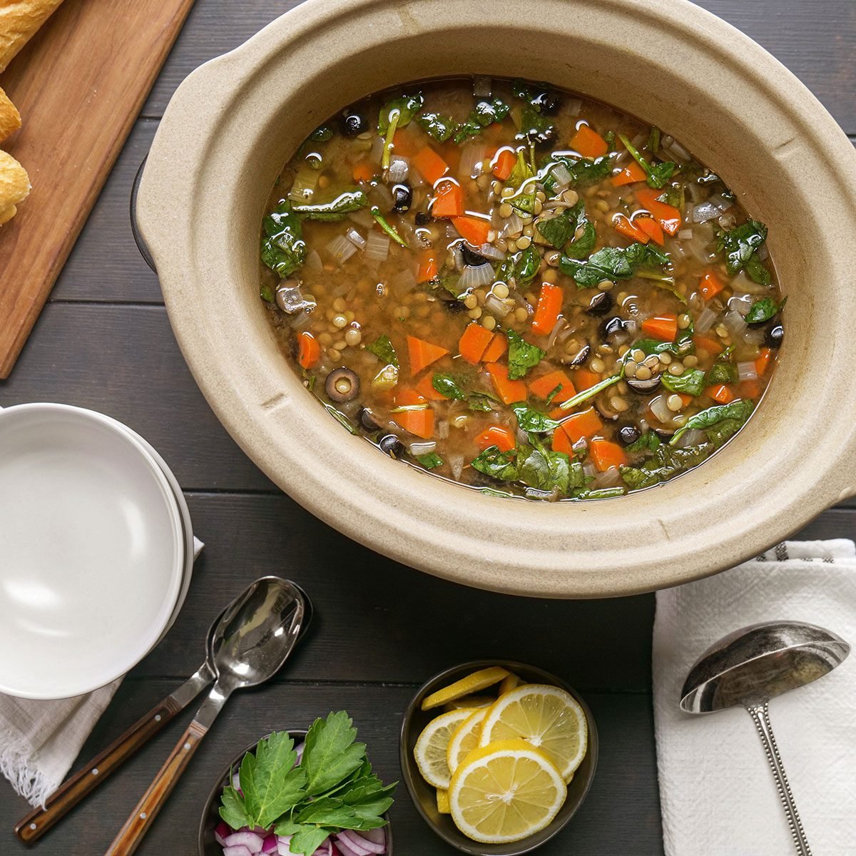 Greek-Style Lentil Soup