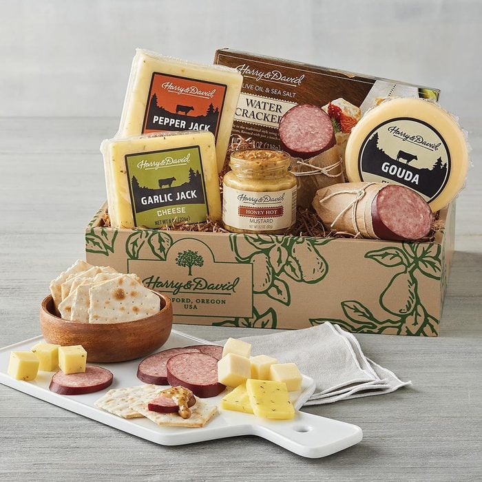 Meat And Cheese Gift Box