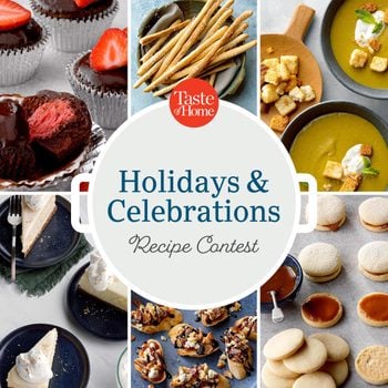 Our Holidays & Celebrations Contest Recipes Grid