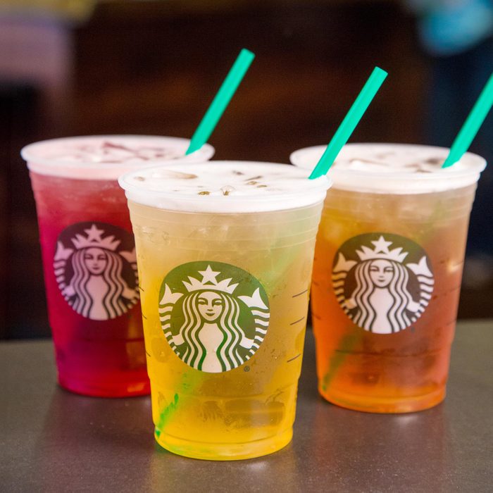 Keto Starbucks Unsweet Teavana Iced Teas