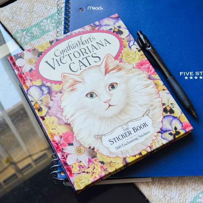 Victorian Cats Sticker Book