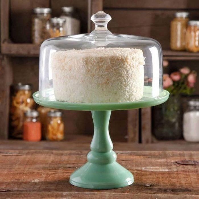 The Pioneer Woman Timeless Beauty 10 Inch Cake Stand With Glass Cover