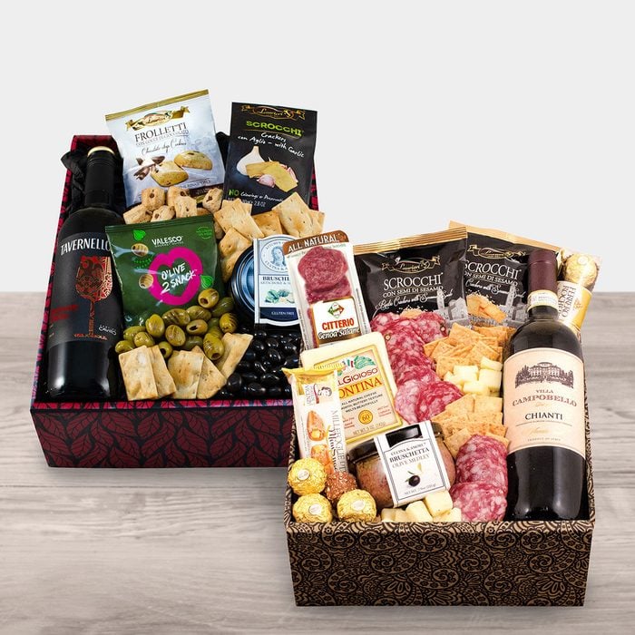 Wines And Antipasto Gift Set