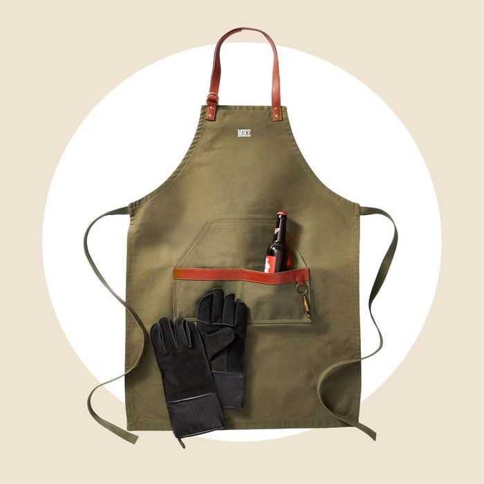 Canvas And Leather Apron