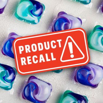 Procter And Gamble Bags Of Laundry Detergent Pods Product Recall