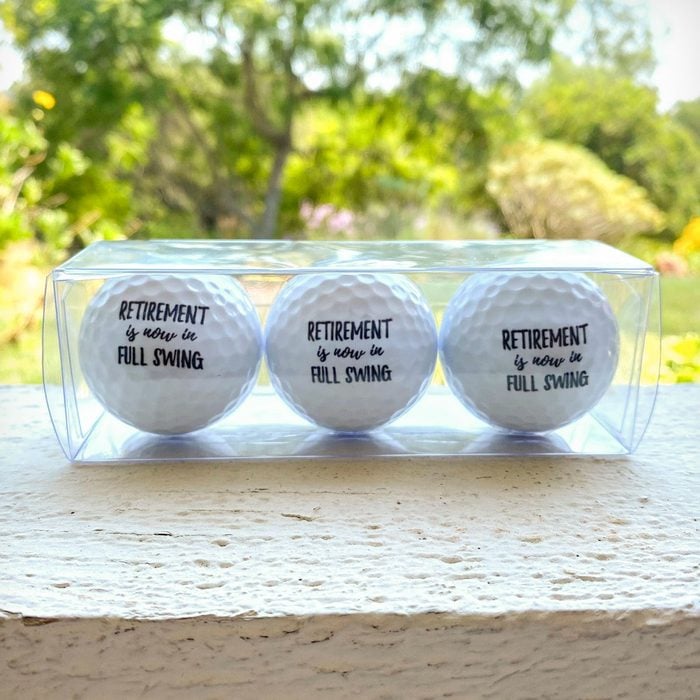 Retirement Golf Balls
